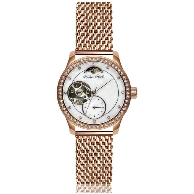 Walter Bach Dresden Automatic Rose Goud 36MM | BAZ-3918