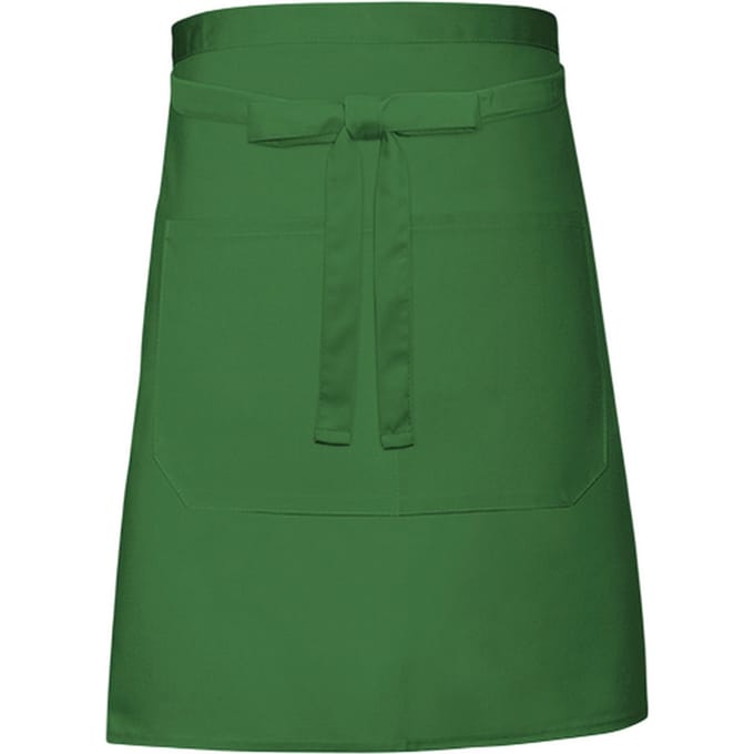 Link Kitchen Wear Zak bakkersschort (Fles groen)