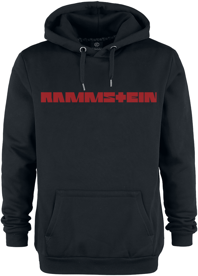Rammstein Trui met capuchon - Zeit - S tot 3XL - voor Mannen - zwart