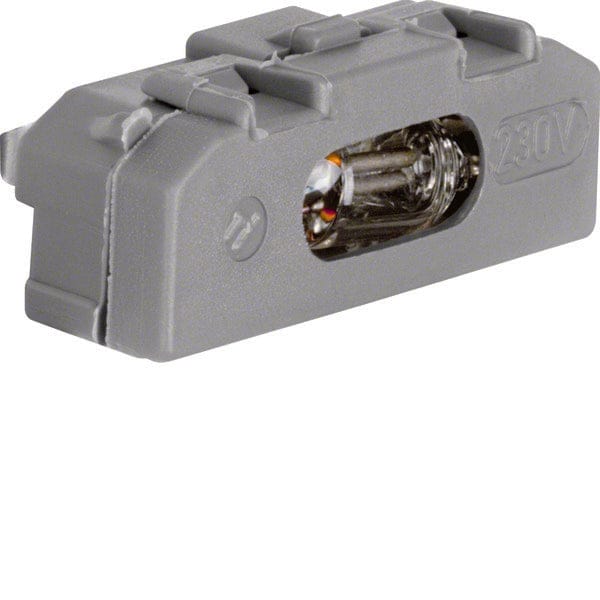 Hager Berker Neonlamp-element voor schakelaars lichtregeling grijs - 160002