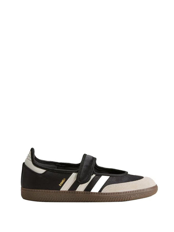 Ballerina's adidas Baskets samba jane cuir