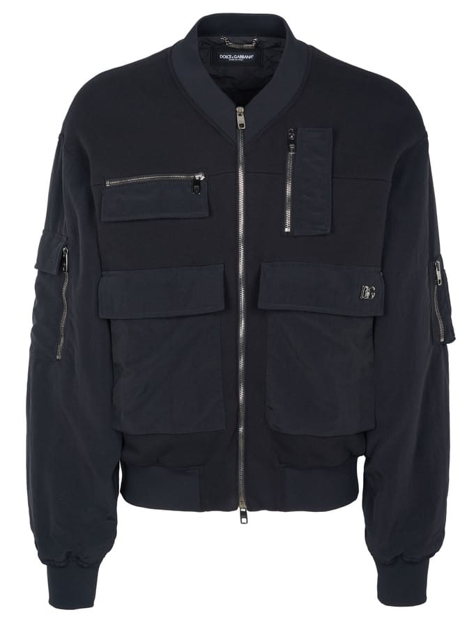 Dolce & Gabbana Bomberjack zwart