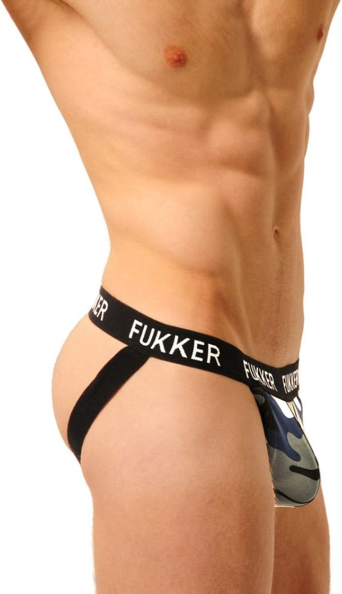 Jockstrap Fukker Camo maat Small