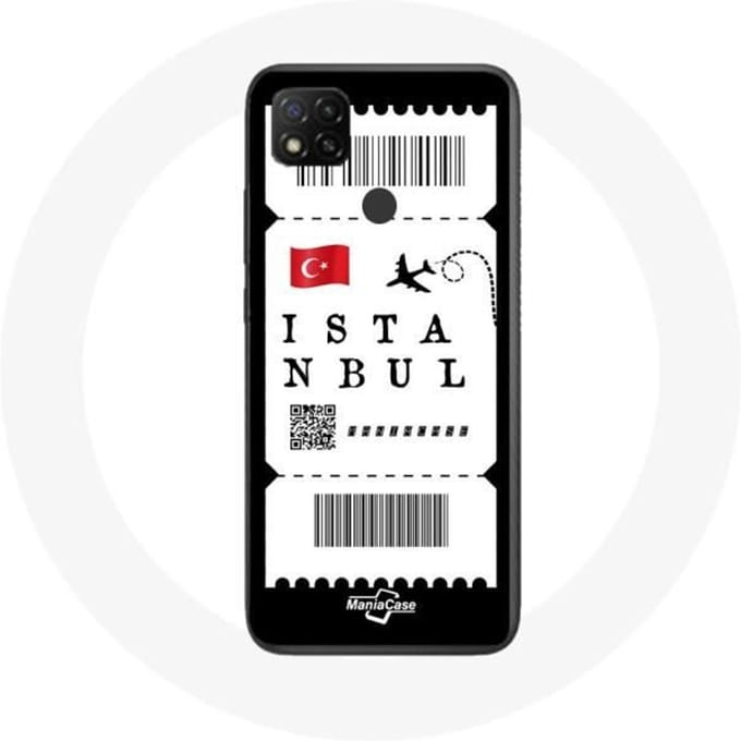Xiaomi Redmi 9C Case Istanbul-vliegticket