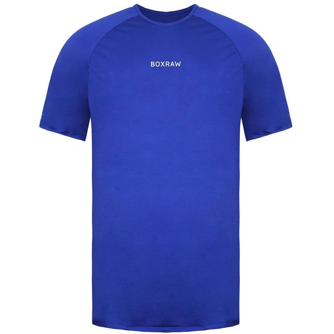 BoxRaw SMRT-TEC Heren Marine Blauw T-Shirt