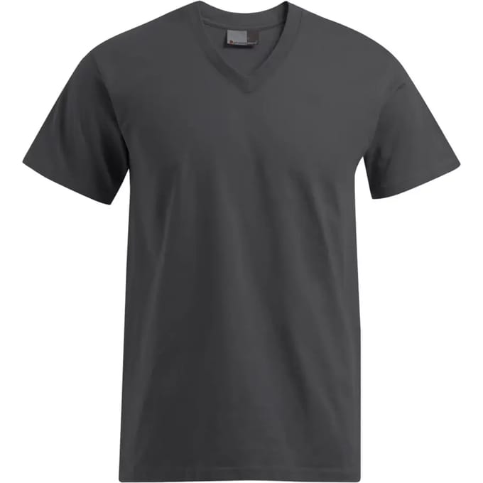 Promodoro Premium V-Neck-T E3025 - Steel Grey (Solid) - M