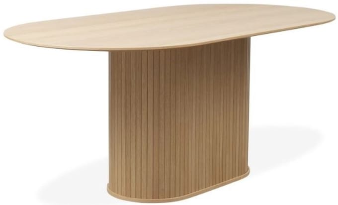 Eettafel Nola ovaal 180x95 cm eiken - Naturel