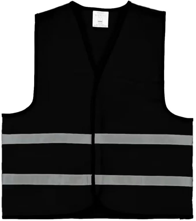 Zwart veiligheidshesje