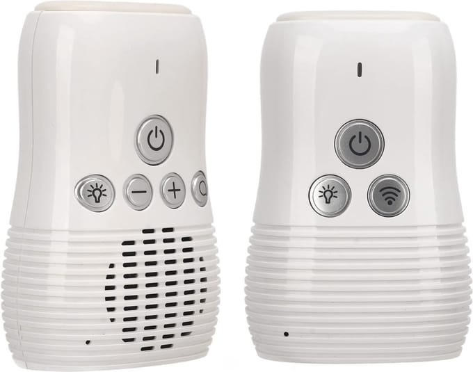 Draadloze Babyfoon met Bidirectionele Intercom en Nachtlampje
