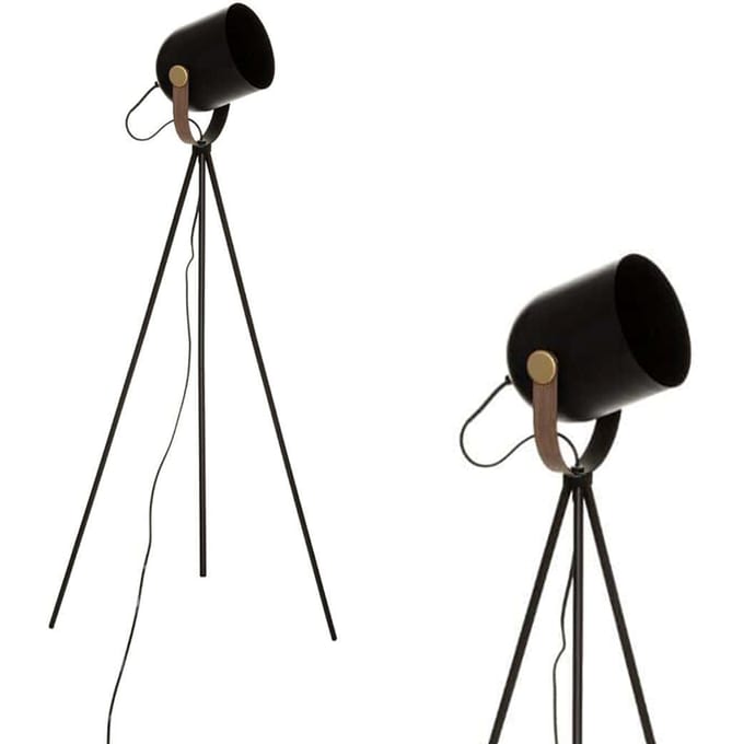 Eazy Living Vloerlamp Enis Zwart
