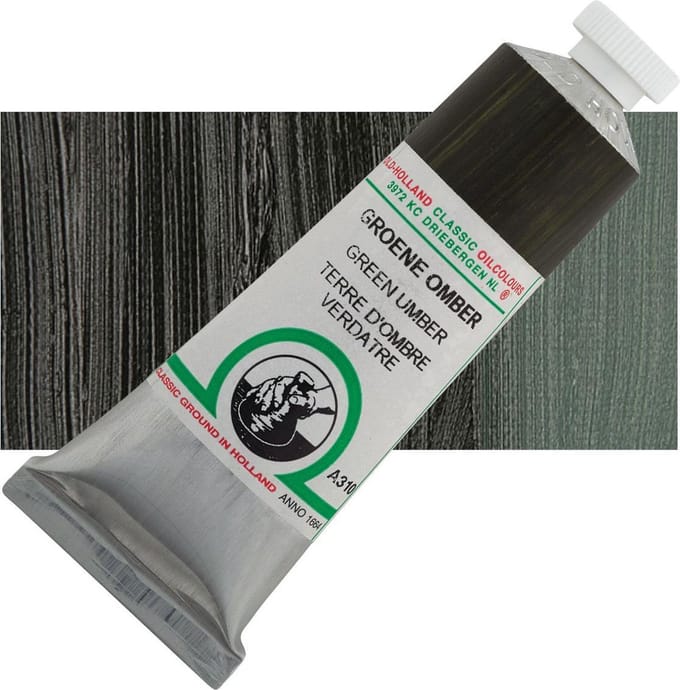 Oil paint Old Holland 40ml – 310 Green Umber