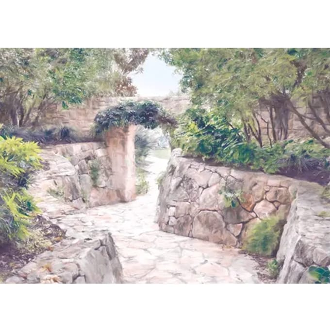 Fotobehang Passage - Meerkleurig - 2,50m X 350cm