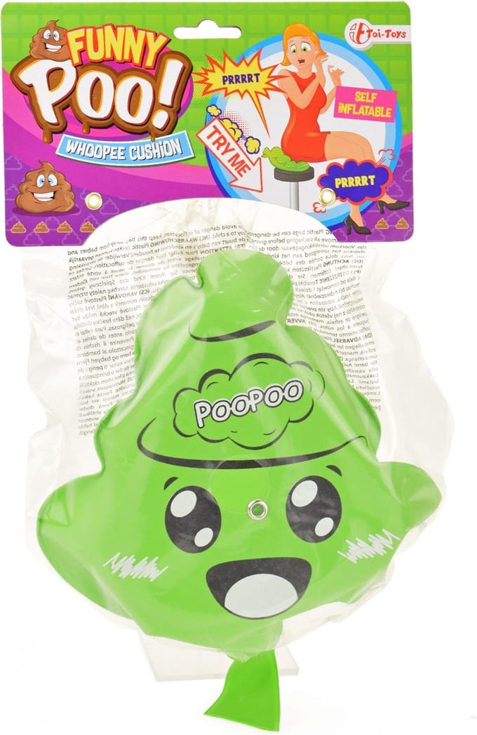 Toi-toys Scheetkussen Groen 18 Cm