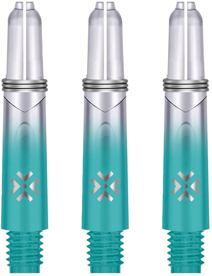 BULLET SHAFTS 28MM BLUE / TT