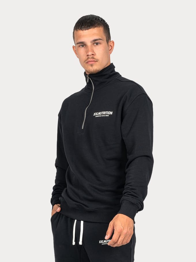 XXL Sportswear Qualifier Half Zip - Black Zwart XL