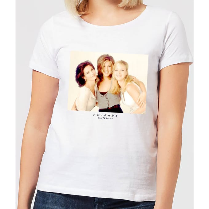 Friends Girls dames t-shirt - Wit - S