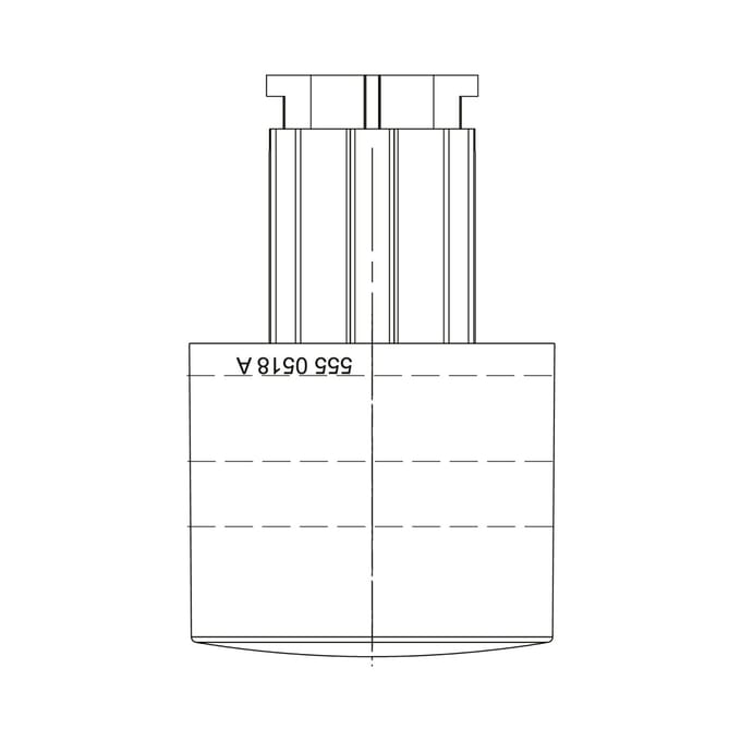 AEG knop, functies, inox 5550521008