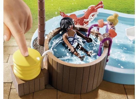 PLAYMOBIL 70611 Kinderzwembad met whirlpool Bouwsets