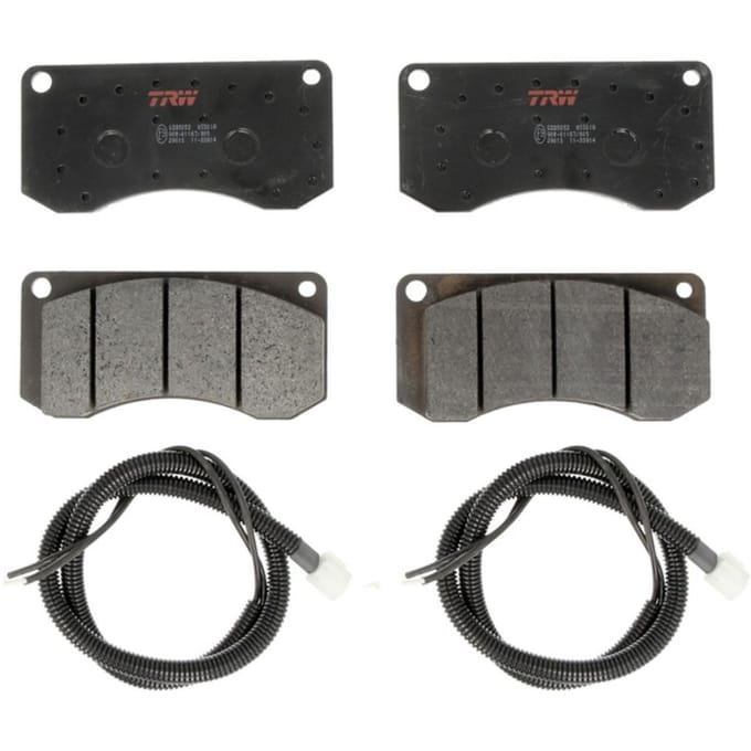 Remblokkenset, schijfrem PROEQUIP TRW AUTOMOTIVE GDB5052