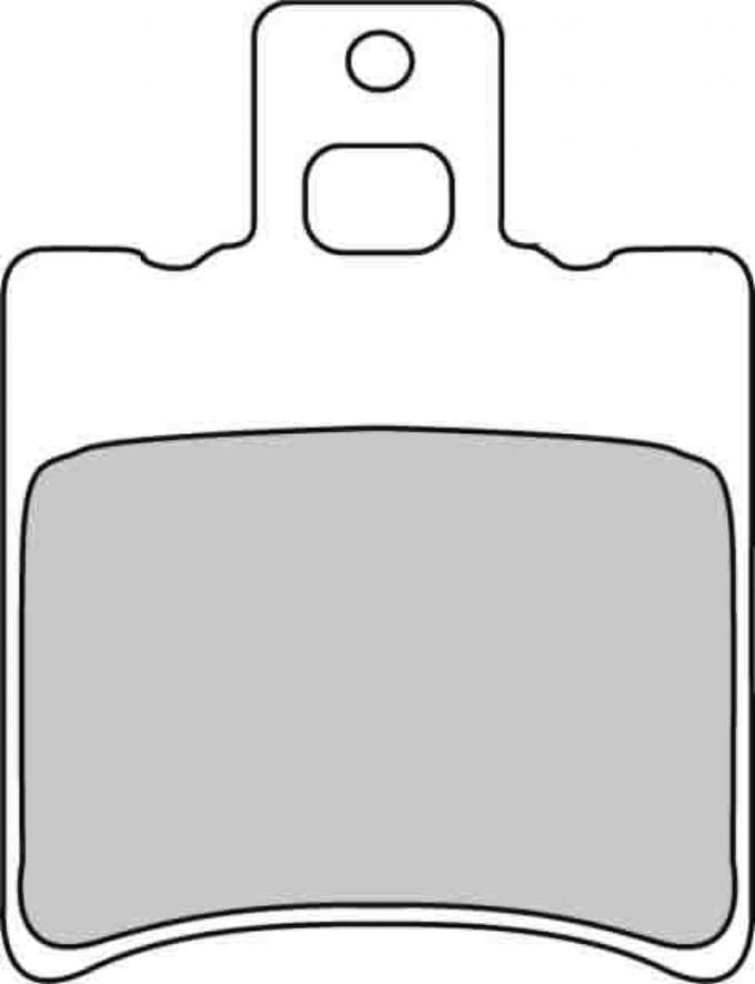 Plaquette de frein Ferodo pour Scooter MBK 50 Evolis 1994 à 1995 4EF / AV Neuf