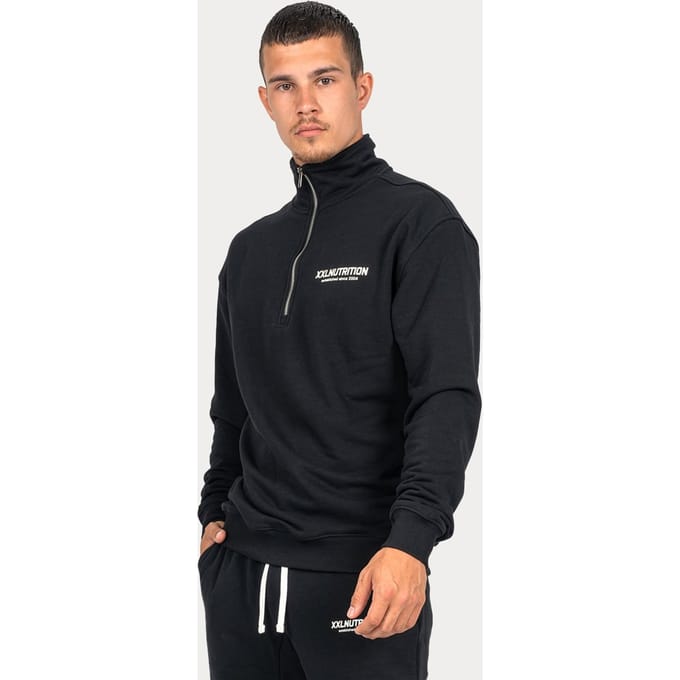 XXL Sportswear Qualifier Half Zip - Black Zwart XL