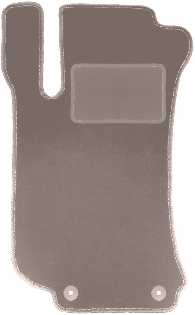 Beige bestuurdersmat voor: Mercedes R V251 / R251 minivan (2005-2013)