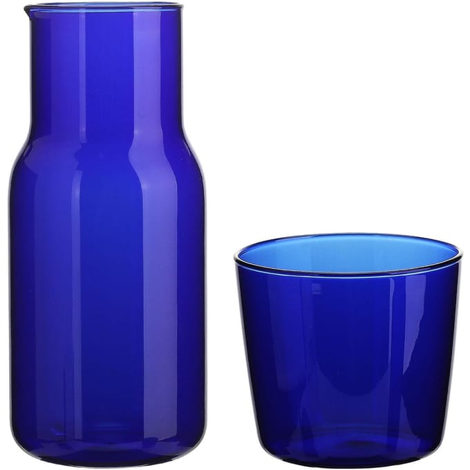 (Roze kan: 520ml, beker: 280 ml) Glazen waterkan Type 2
