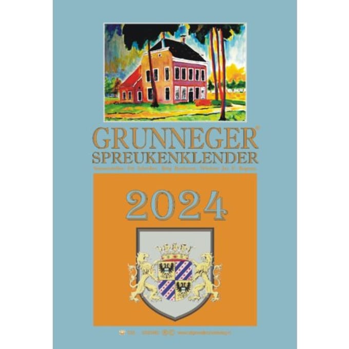 Grunneger Spreukenklender 2024 - Fré Schreiber