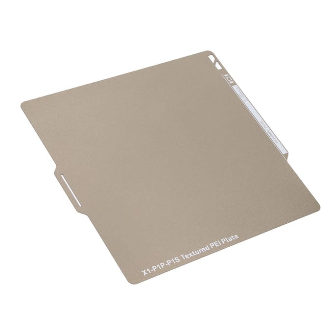 Dubbelzijdige PEI Plaat Bouwvel 257x257mm Verwarmd Bed Printplatform voor Bambu Lab 3D Printer gray