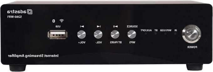 Internet Versterker - Streaming Apparaat - Muziek Afspelen - WiFi en Bluetooth - 2x 60 Watt - Zwart