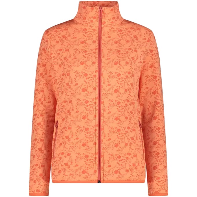 Vrouwen stretch fleece met rits CMP