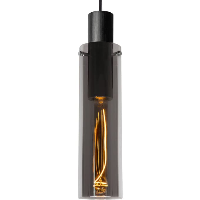 Lucide Orlando hanglamp, rookgrijs, 5-lamps