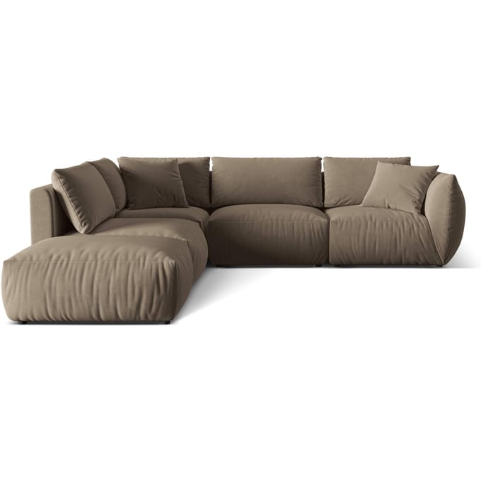 Hoekbank Christ 4-zits rechts velvet | Micadoni