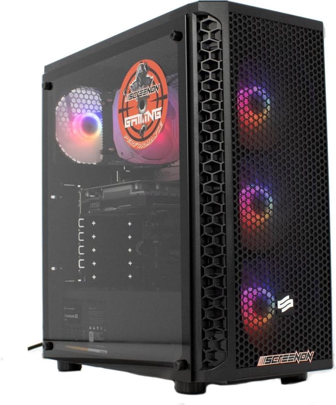 ScreenON - Raptor - Ryzen 5 - 1024GB M.2 SSD - GTX 1660 - GamePC.V16473