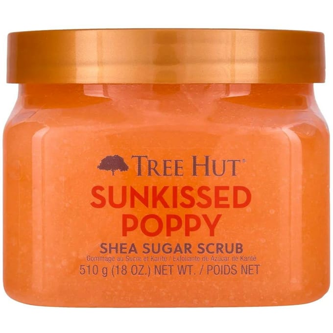 Tree Hut - Sunkissed Poppy Shea Sugar Scrub - 510g