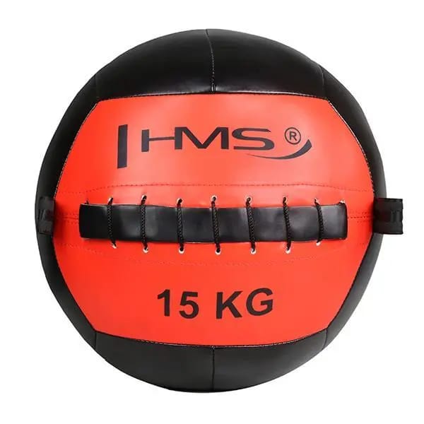 HMS WLB Serie - Wandbal - 15 kg - Cross-trainingsbal - Rood