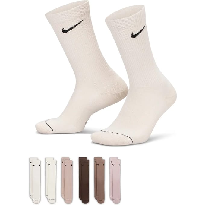 Nike Everyday Elevated Crew 6er Pack Sokken Veelkleurig K905