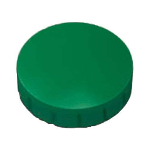 Magneet MAUL Solid 20mm 300gr groen 10 stuks
