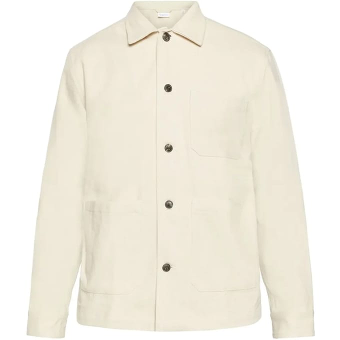 Surchemise in Twill KnowledgeCotton Apparel Gots Vegan