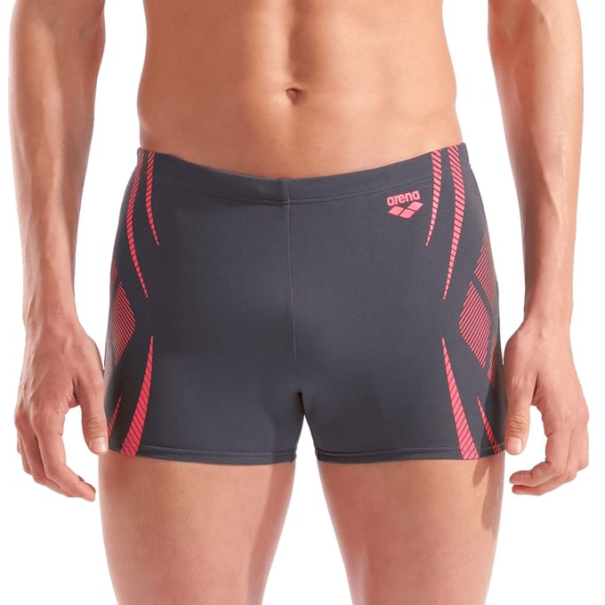 Arena Poseidonia Zwemshort Heren - Asphalt / Koraal | Maat: 85