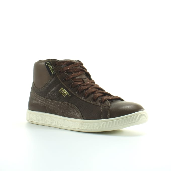 Puma Classic Mid GTX Bruin Leer Heren Veterschoenen 357044 01
