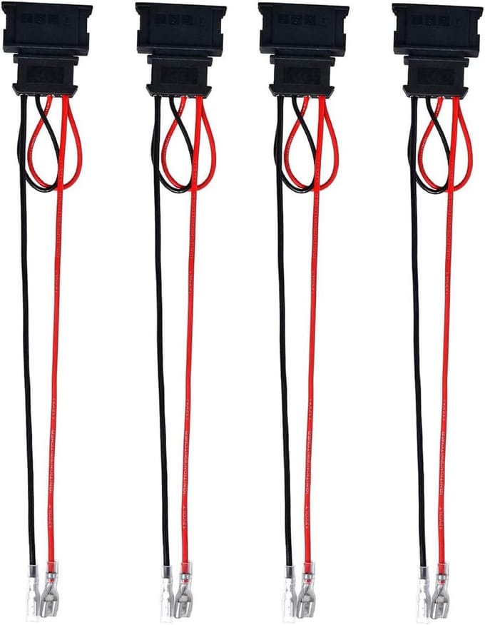 4 Stuks Luidspreker Kabel Adapter voor Volkswagen Modellen