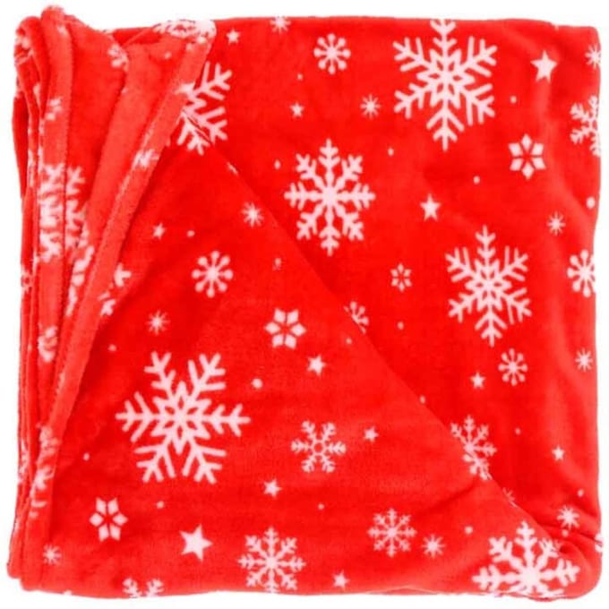 Unique Living - Plaid Xmas Party Dessin 3 - 150x200cm