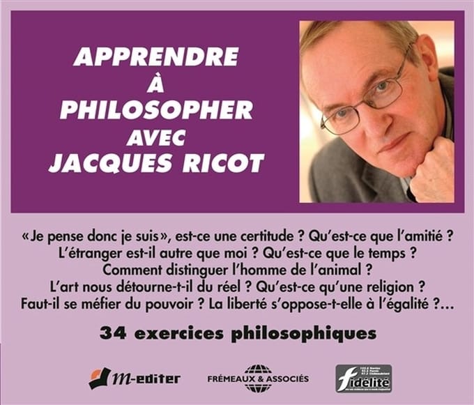 Jacques Ricot - Apprendre À Philosopher Avec Jacques Ricot (2 CD)
