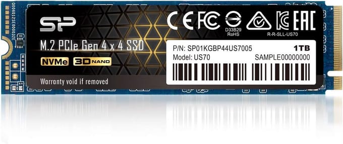 1TB M.2 NVMe SSD PCIe 4.0 Leessnelheid tot 5000MB/s voor Laptop en PC