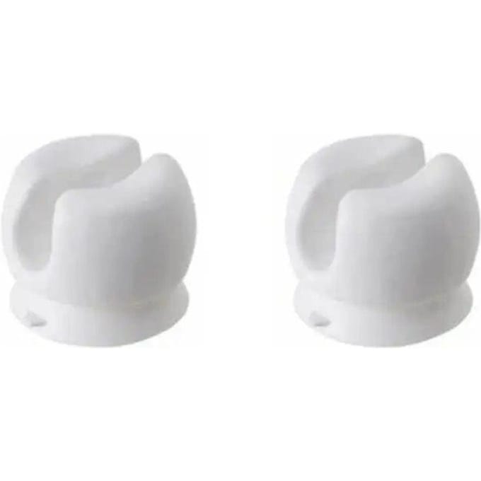 Porte-brosse à dents blanc avec ventouse, 2 pièces, support mural de rangement pour brosse à dents, accessoires de salle de bains 2pcs gray
