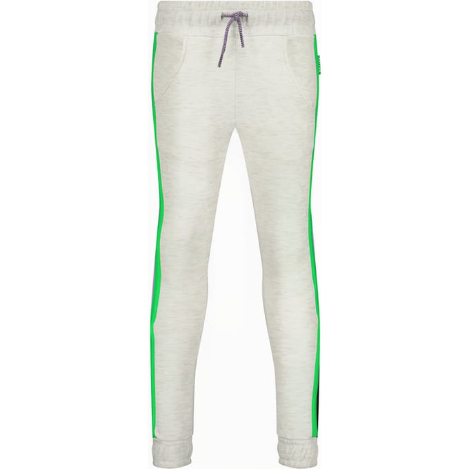 Vingino Sila Light Grey Melee Maat: 8 | Broeken Outlet | Unisex | Ecru