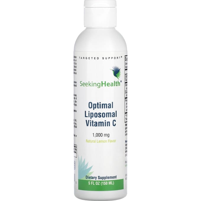Seeking Health, Vitamine C Liposomale Optimale, Citron Naturel, 1 000 mg, 5 fl oz (150 ml)