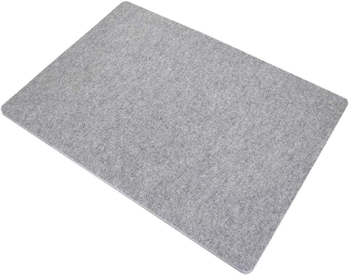 Strijkmat - Wool pad - Strijkervaring verbeteren - Hittebestendig ontwerp - 45x30 cm - Grijs