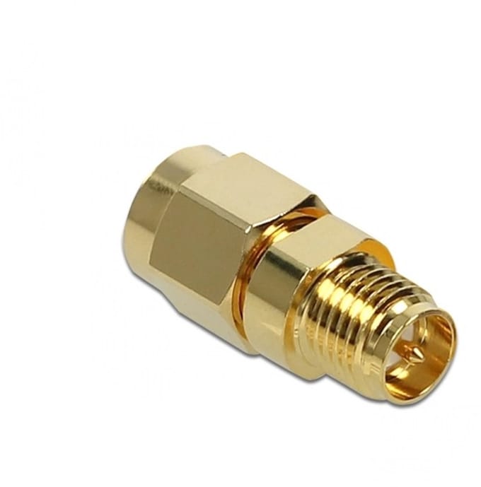 RP-SMA (m) - RP-SMA (v) adapter - 50 Ohm / 10 GHz